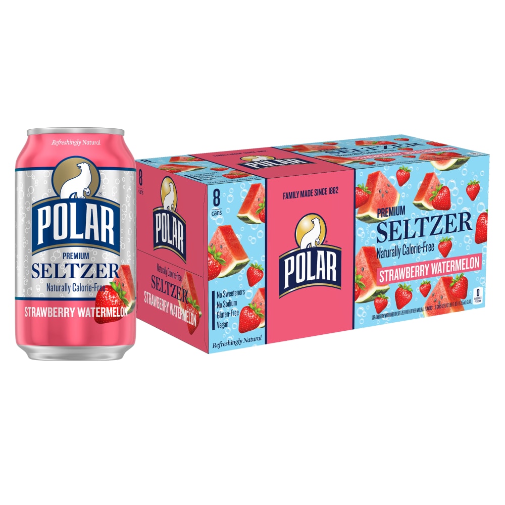 Polar Seltzer Water Original Cans