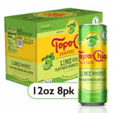 Topo Chico Sabores Raspberry with Lemon Sparkling Water Cans 8 Pk