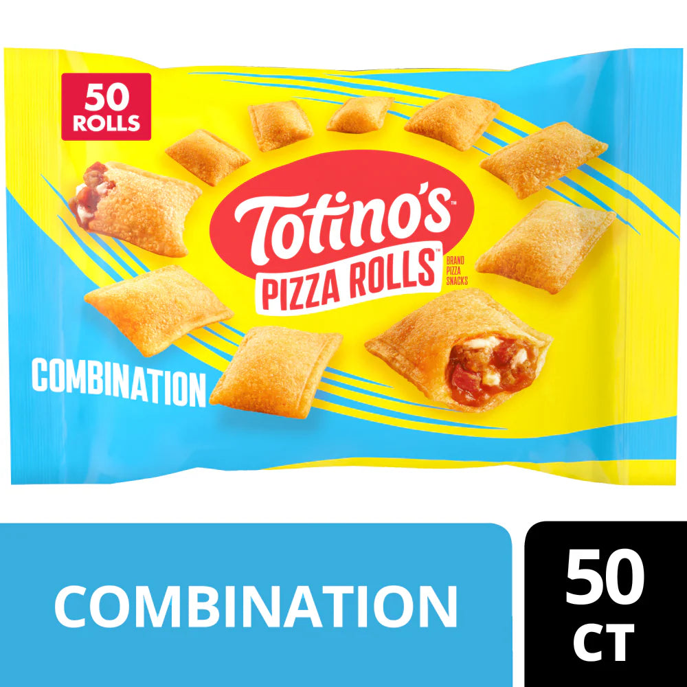 Totino's Pizza Rolls Triple Cheese Flavored Frozen Snacks