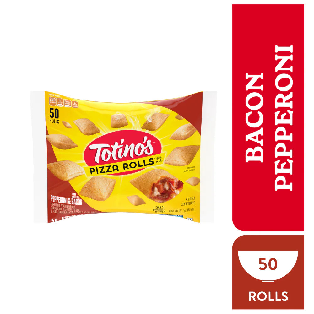 Totino's Pizza Rolls Triple Cheese Flavored Frozen Snacks