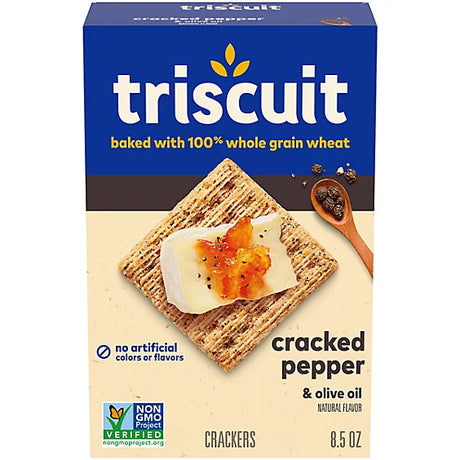 Triscuit Original Whole Grain Wheat Vegan Crackers 8.5 Oz