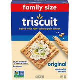 Triscuit Original Whole Grain Wheat Vegan Crackers 8.5 Oz