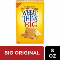 Wheat Thins Original Whole Grain Wheat Crackers 8.5 Oz.