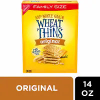 Wheat Thins Original Whole Grain Wheat Crackers 8.5 Oz.