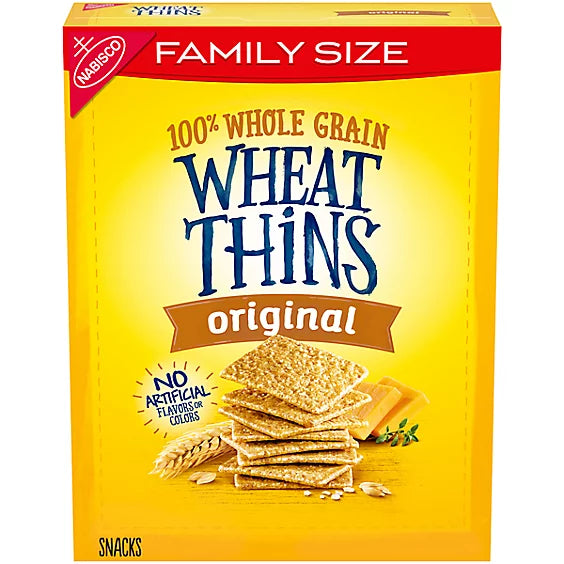 Wheat Thins Original Whole Grain Wheat Crackers 8.5 Oz.