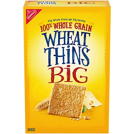 Wheat Thins Original Whole Grain Wheat Crackers 8.5 Oz.