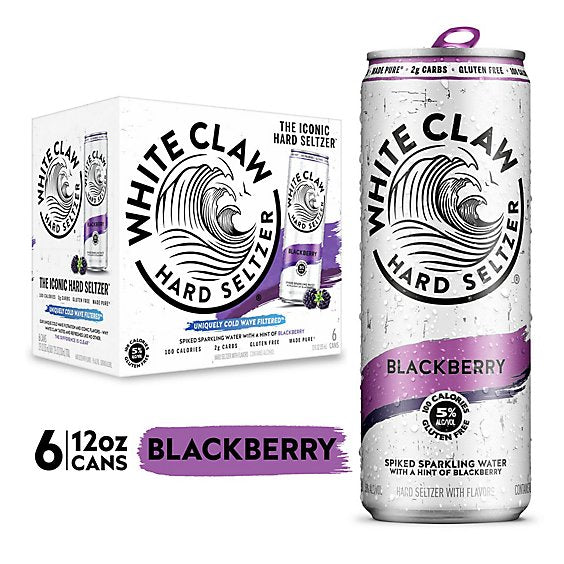 White Claw Hard Seltzer 6 Pk