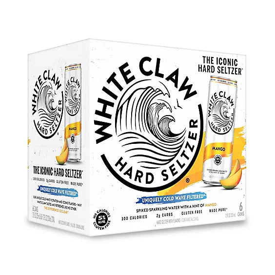 White Claw Hard Seltzer 6 Pk