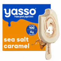 Yasso Frozen Greek Yogurt Bars Sea Salt Caramel Bars