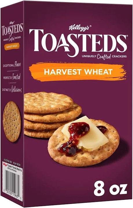 Toasteds® Harvest Wheat Crackers
